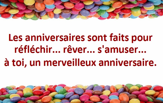 Merveilleux anniversaire
